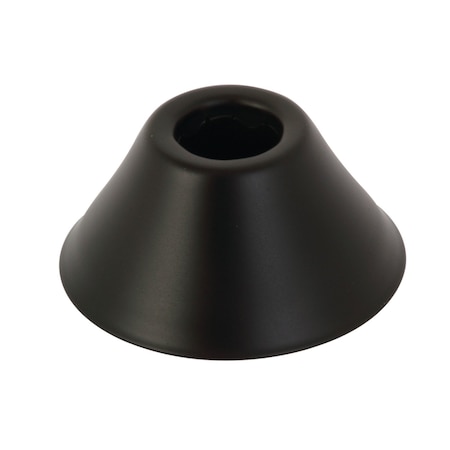 Kingston Brass FLBELL11160 11/16-Inch OD Comp Bell Flange, Matte Black FLBELL11160